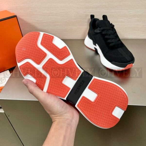 에르메스 히어로 스니커즈 블랙 화이트