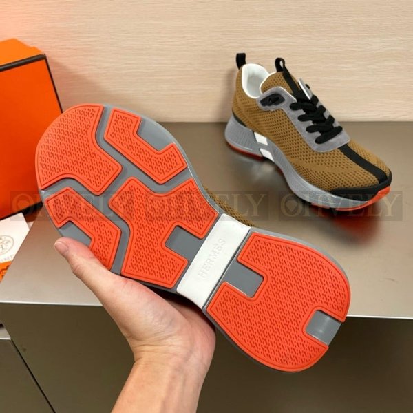 에르메스 히어로 스니커즈 카키