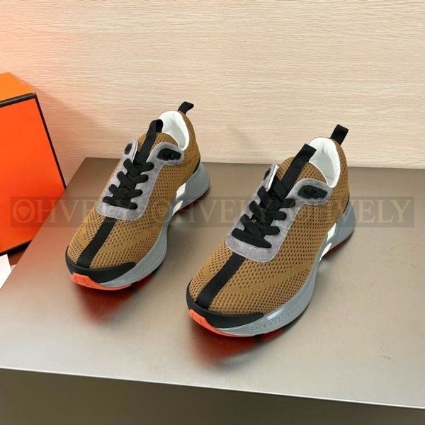 에르메스 히어로 스니커즈 카키