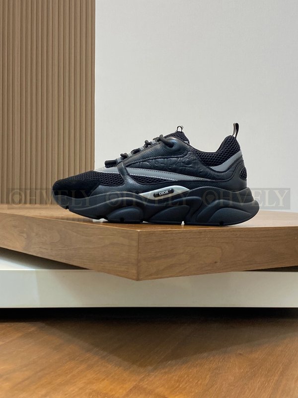 디올 B22 스니커즈 블랙