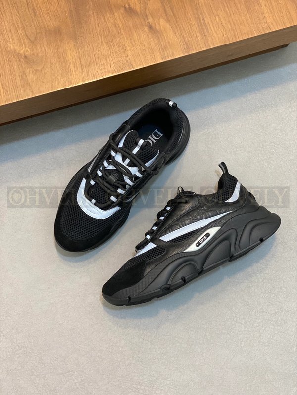 디올 B22 스니커즈 블랙