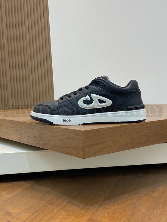 디올 x 스톤 아일랜드 B57 로우탑 스니커즈 블랙