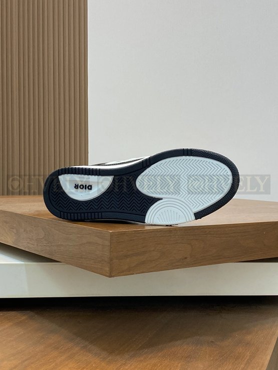 디올 x 스톤 아일랜드 B57 로우탑 스니커즈 블랙