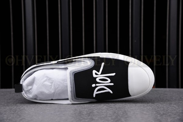 디올 x 숀 B23 슬립온 캔버스