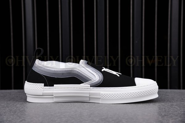 디올 x 숀 B23 슬립온 캔버스