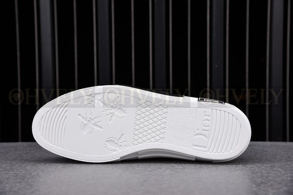 디올 x 숀 B23 슬립온 캔버스