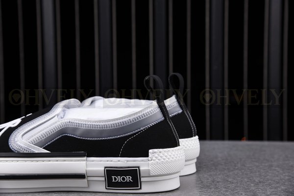 디올 x 숀 B23 슬립온 캔버스