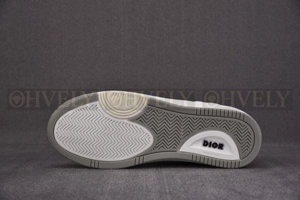 디올 x 숀 B27 로우탑 스니커즈 화이트