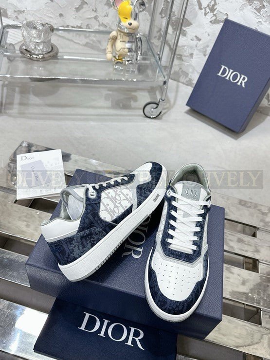 디올 B27 업타운 로우탑 스니커즈 오블리크 갤럭시