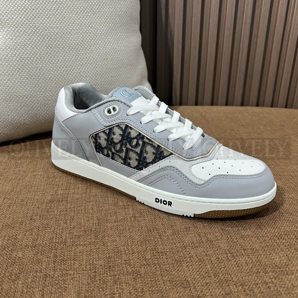 디올 B27 업타운 로우탑 스니커즈 오블리크 자카드