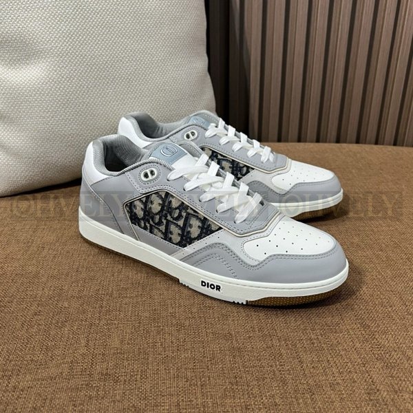 디올 B27 업타운 로우탑 스니커즈 오블리크 자카드