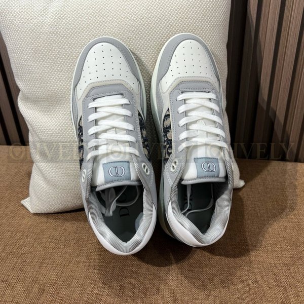 디올 B27 업타운 로우탑 스니커즈 오블리크 자카드