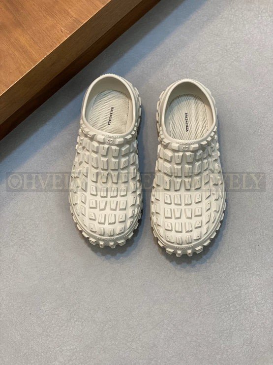 발렌시아가 바운서 클로그 베이지