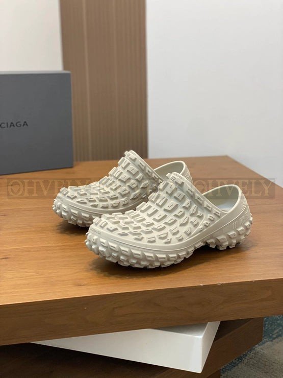 발렌시아가 바운서 클로그 베이지