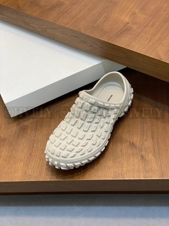 발렌시아가 바운서 클로그 베이지