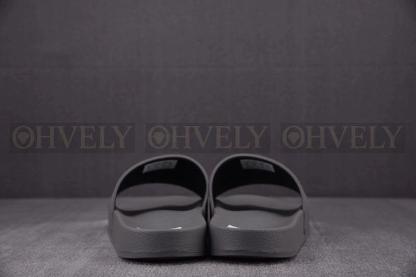 발렌시아가 챠콜 풀 슬라이드 샌들