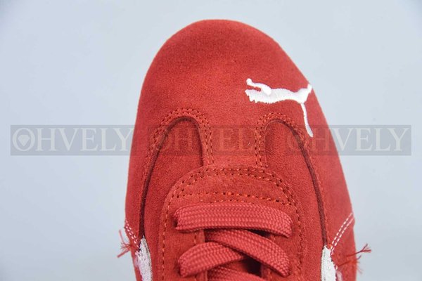 발렌시아가 x 푸마 스피드캣 스웨이드 레드 화이트