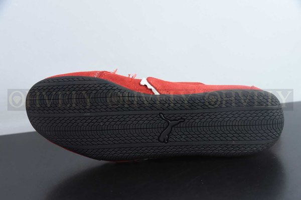 발렌시아가 x 푸마 스피드캣 스웨이드 레드 화이트