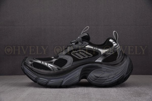 발렌시아가 6XL 스니커즈 블랙 그레이