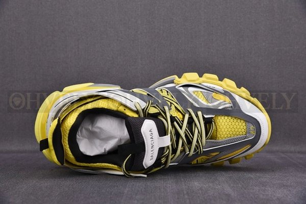 발렌시아가 트랙 옐로우 블랙 화이트 스니커즈