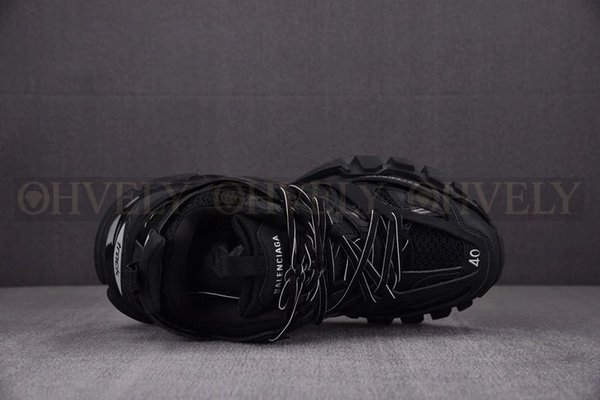 발렌시아가 트랙 블랙 스니커즈