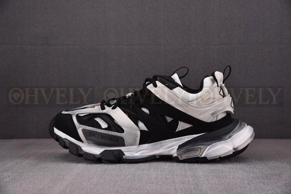 발렌시아가 트랙 그레이 블랙 스니커즈