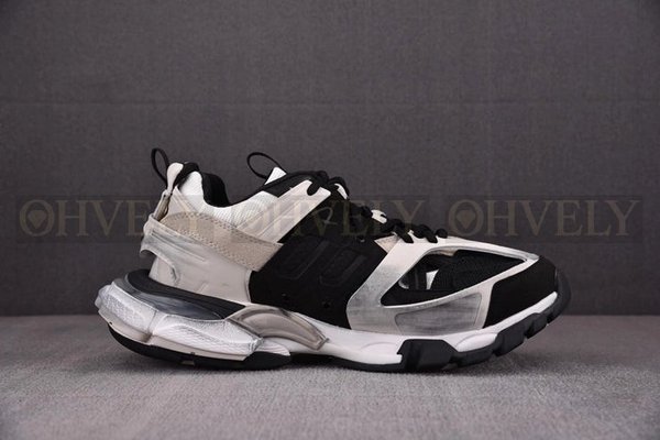 발렌시아가 트랙 그레이 블랙 스니커즈