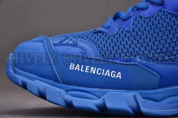 발렌시아가 트랙 3 블루 스니커즈