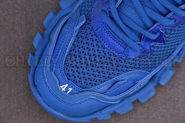 발렌시아가 트랙 3 블루 스니커즈