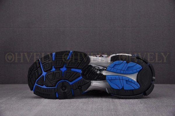 발렌시아가 러너 그래피티 실버 레드 블루 스니커즈