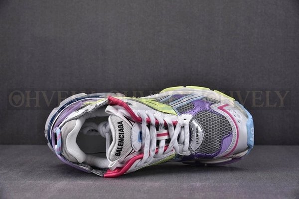 발렌시아가 러너 7 화이트 멀티 컬러 스니커즈