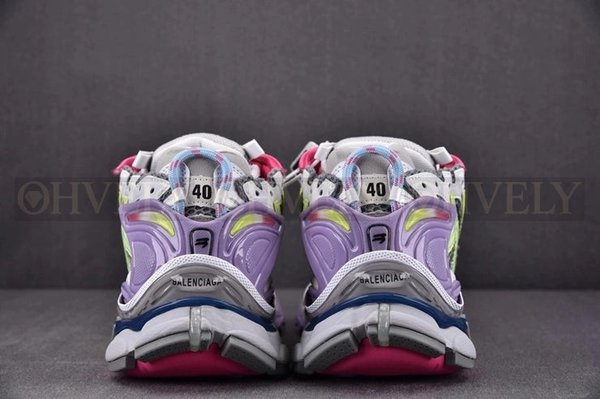 발렌시아가 러너 7 화이트 멀티 컬러 스니커즈