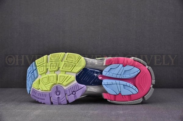 발렌시아가 러너 7 화이트 멀티 컬러 스니커즈