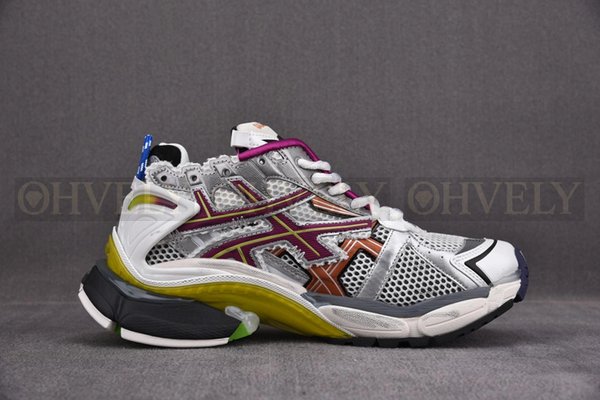 발렌시아가 러너 7 실버 멀티 컬러 스니커즈