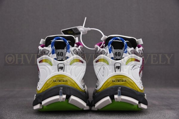 발렌시아가 러너 7 실버 멀티 컬러 스니커즈