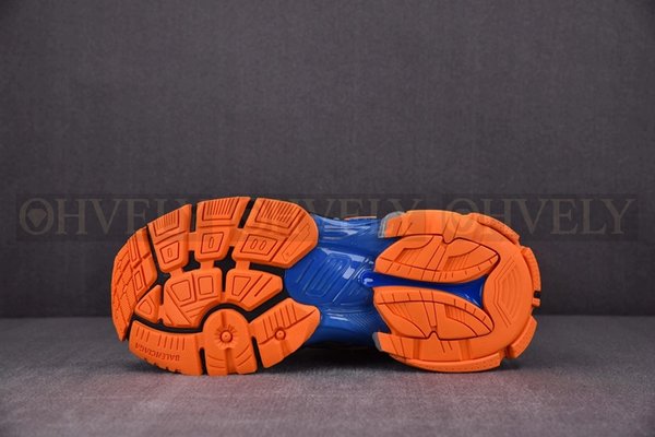 발렌시아가 러너 7 블랙 오렌지 블루 스니커즈