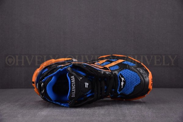 발렌시아가 러너 7 블랙 오렌지 블루 스니커즈
