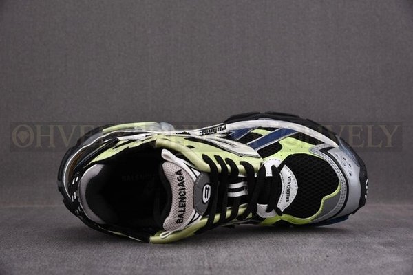 발렌시아가 러너 7 블랙 네온 옐로우 네이비 스니커즈