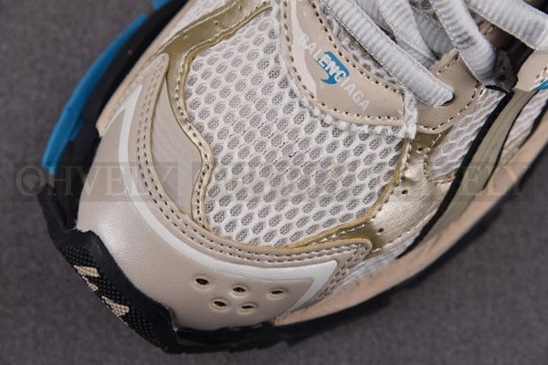 발렌시아가 러너 7 베이지 블루 스니커즈