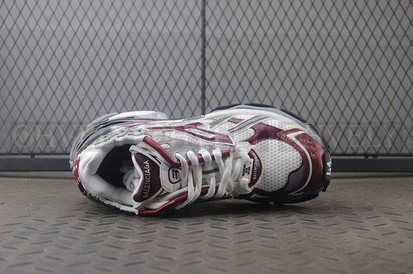 발렌시아가 러너 7 그레이 버건디 스니커즈