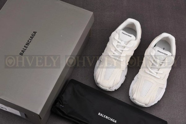 발렌시아가 팬텀 화이트 메시 스니커즈