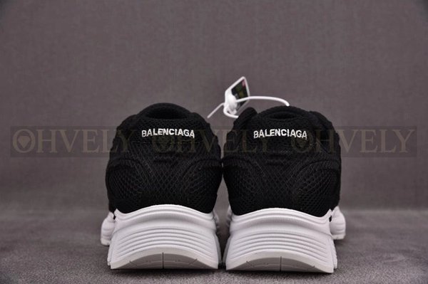 발렌시아가 팬텀 블랙 화이트 메시 스니커즈