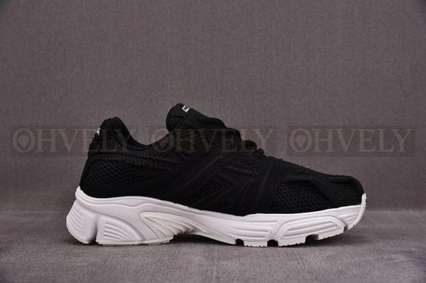 발렌시아가 팬텀 블랙 화이트 메시 스니커즈