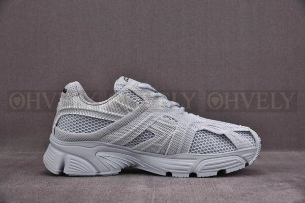 발렌시아가 팬텀 그레이 메시 스니커즈