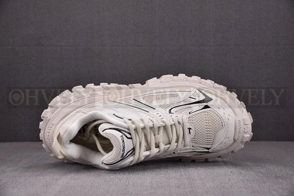 발렌시아가 바운서 화이트 블랙 스니커즈