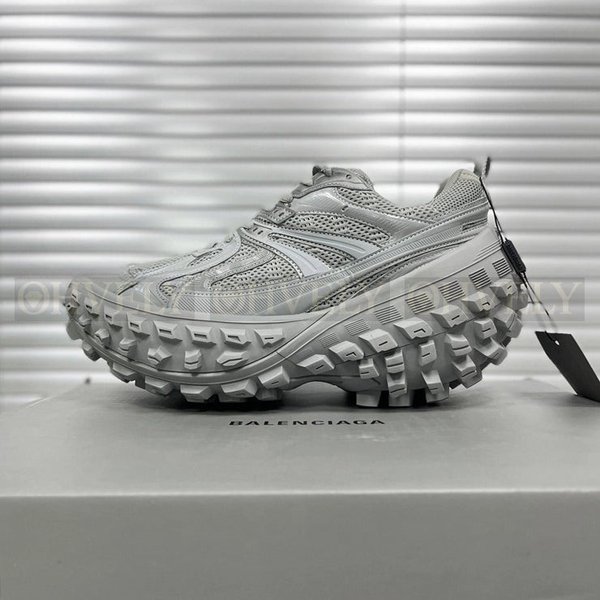 발렌시아가 바운서 그레이 메쉬 스니커즈