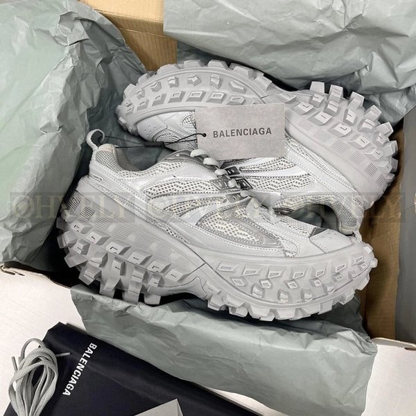 발렌시아가 바운서 그레이 메쉬 스니커즈