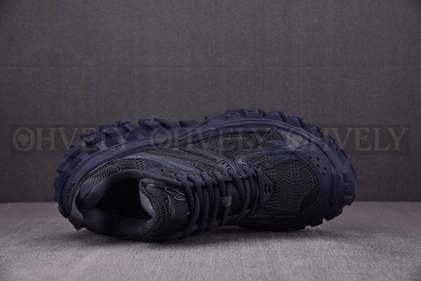 발렌시아가 바운서 네이비 스니커즈