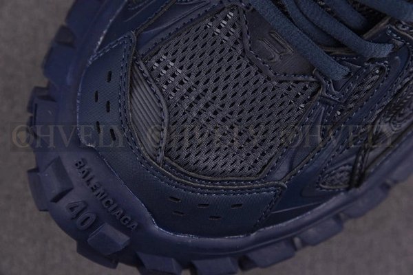 발렌시아가 바운서 네이비 스니커즈