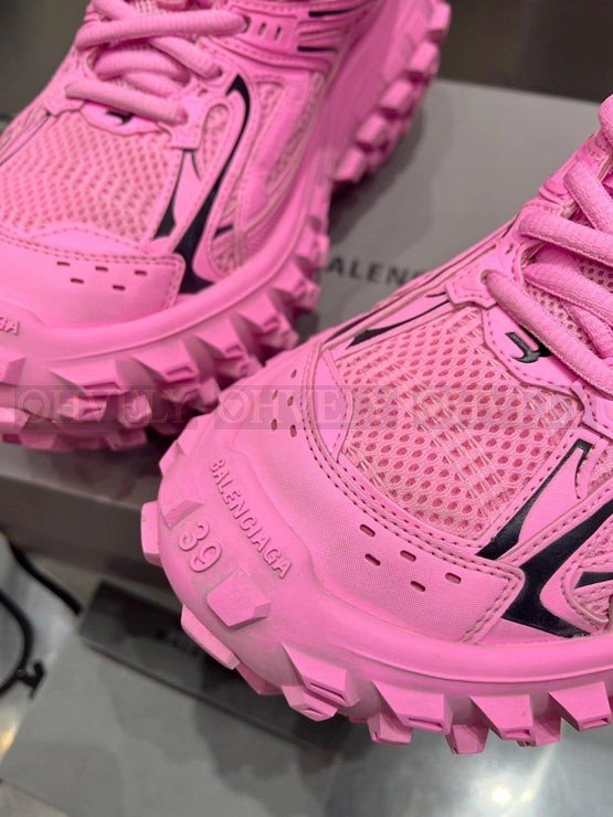 발렌시아가 바운서 플루오 핑크 스니커즈